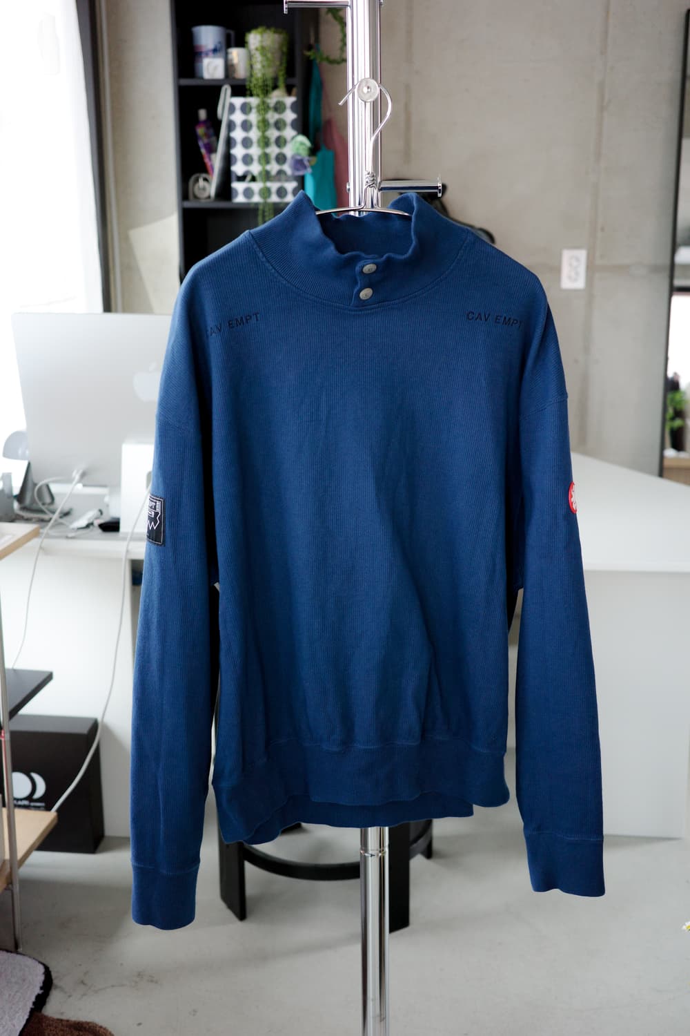 Cavempt 카브엠트 모크넥 버튼 스웻셔츠 상품이미지1