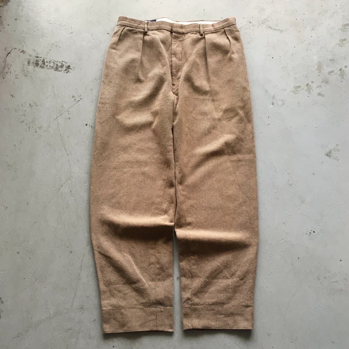 1990‘s Polo Basket Weave Cotton Two Tuck 상품이미지3