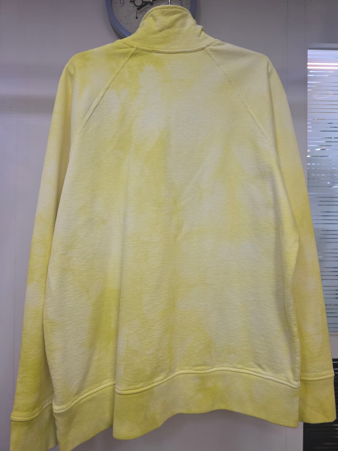 헬무트 랭 옐로우 하프 집업 맨투맨 XL 상품이미지5