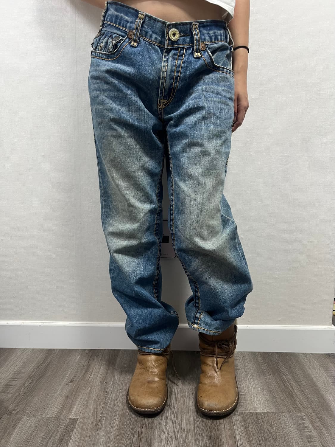 [250] 어그 ugg 레이스업 가죽 앵글 부츠 상품이미지2