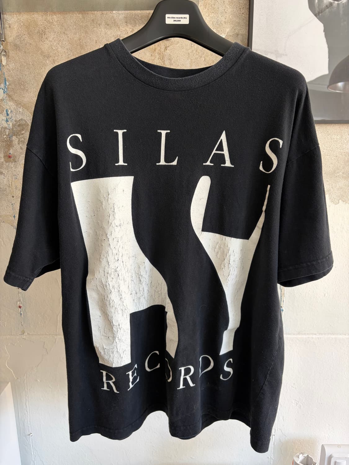 90s Silas 레코즈 티셔츠 상품이미지1