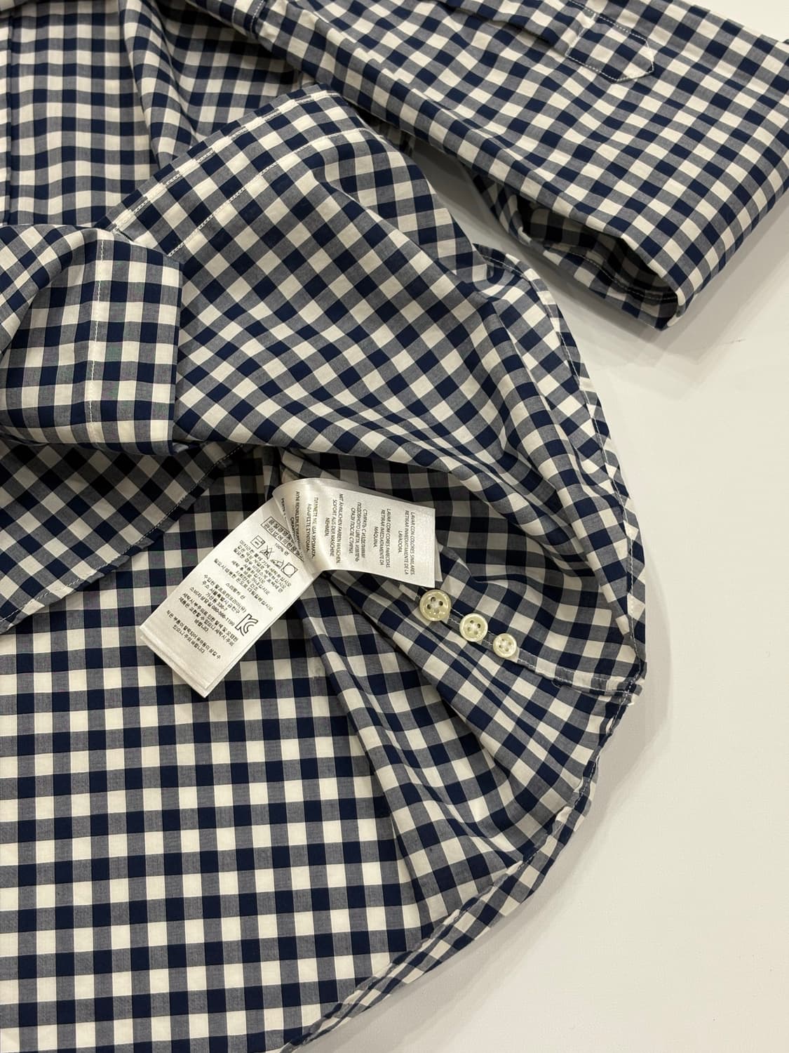 Polo 폴로랄프로렌 신형 깅엄 체크 셔츠 상품이미지5