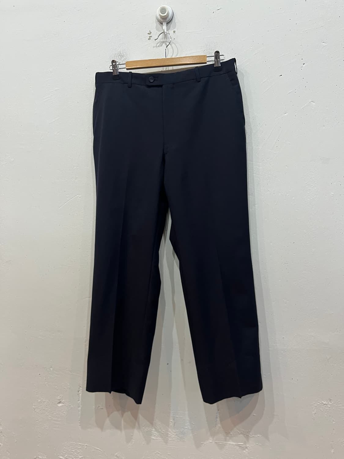 크리스찬 디올 울 모헤어 슬랙스 트라우저 네이비 상품이미지2