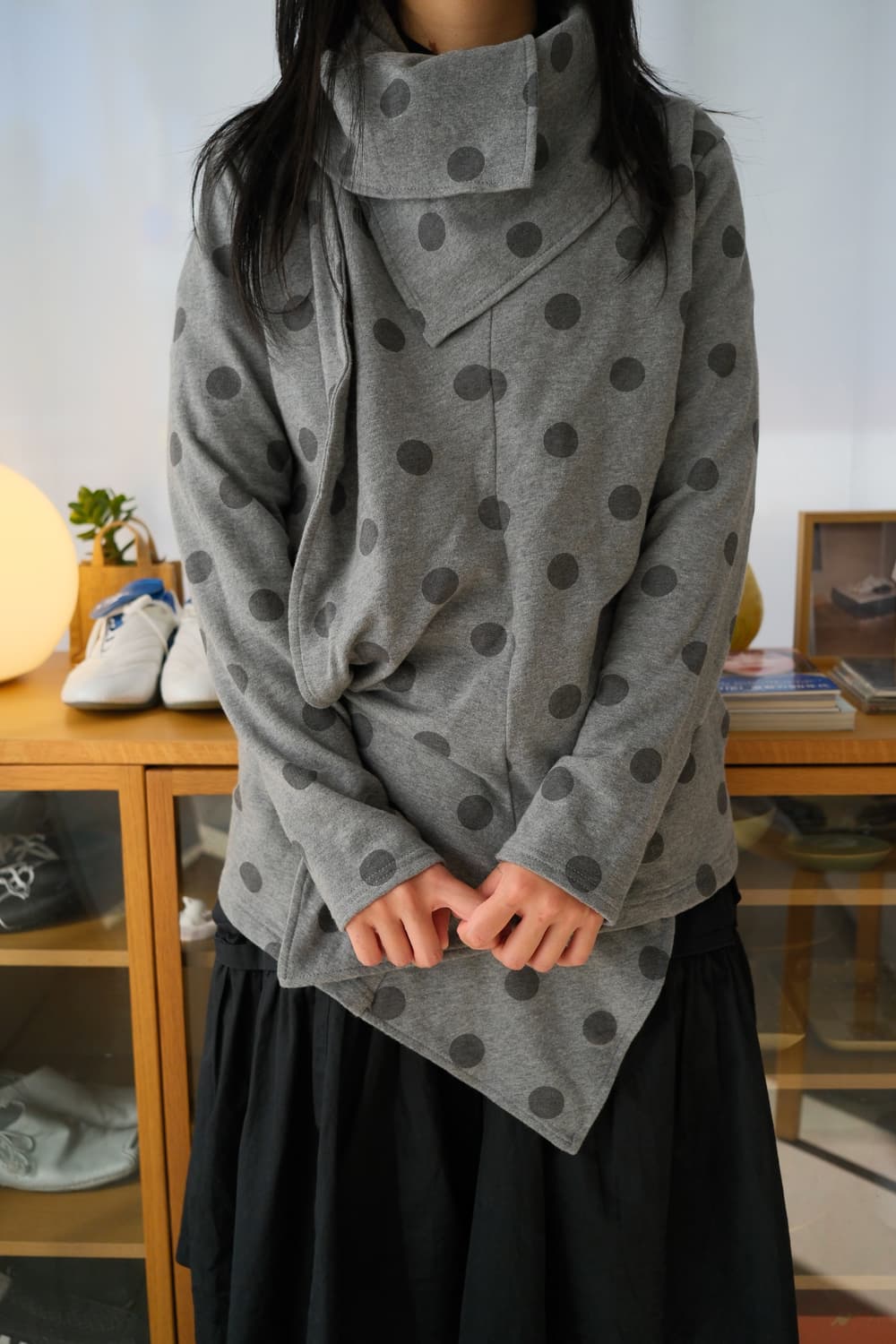 Drape dot jacket 상품이미지4