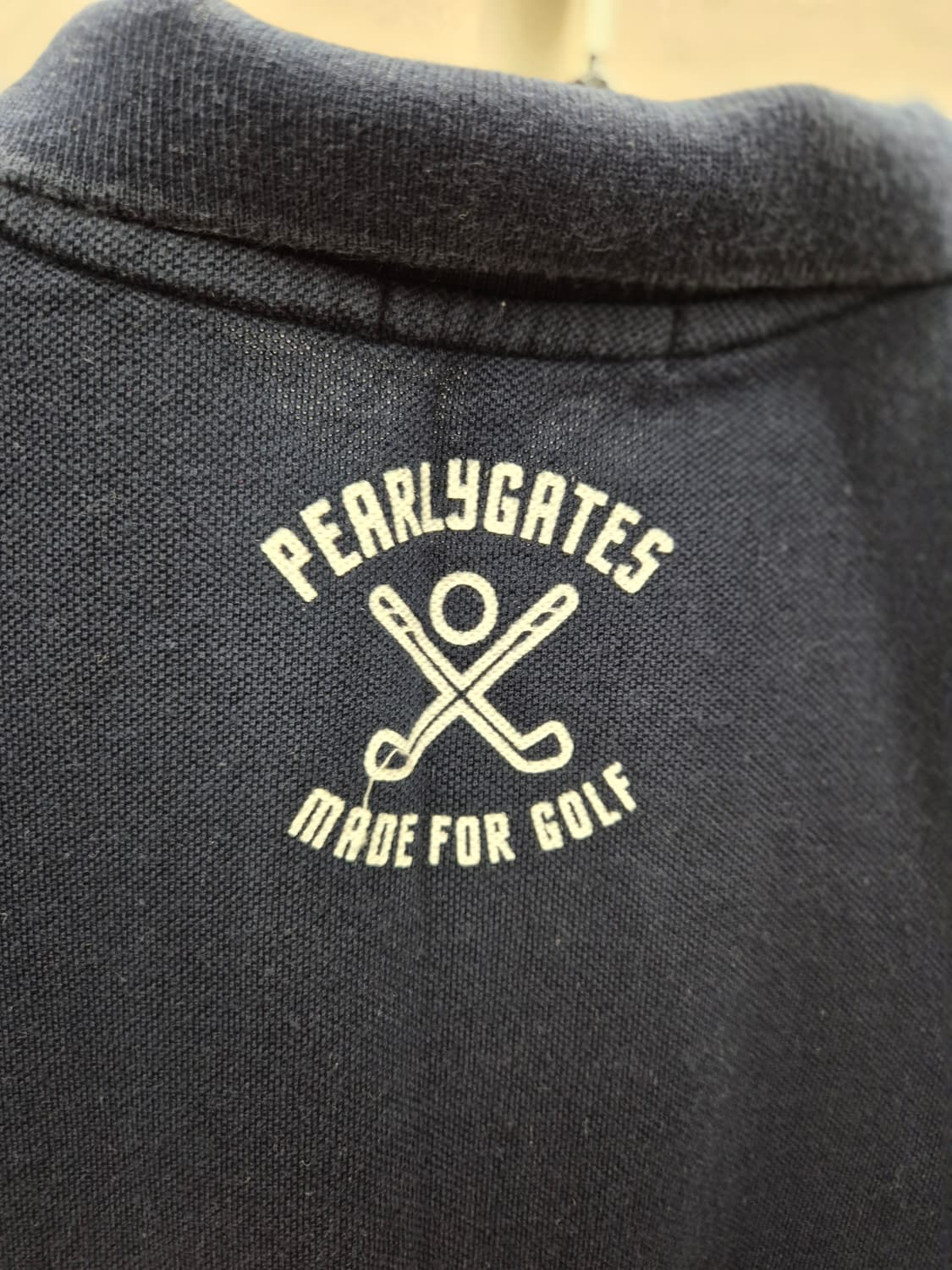 PEARLY GATES 네이비 골프웨어 폴로티 사이즈 2 상품이미지4