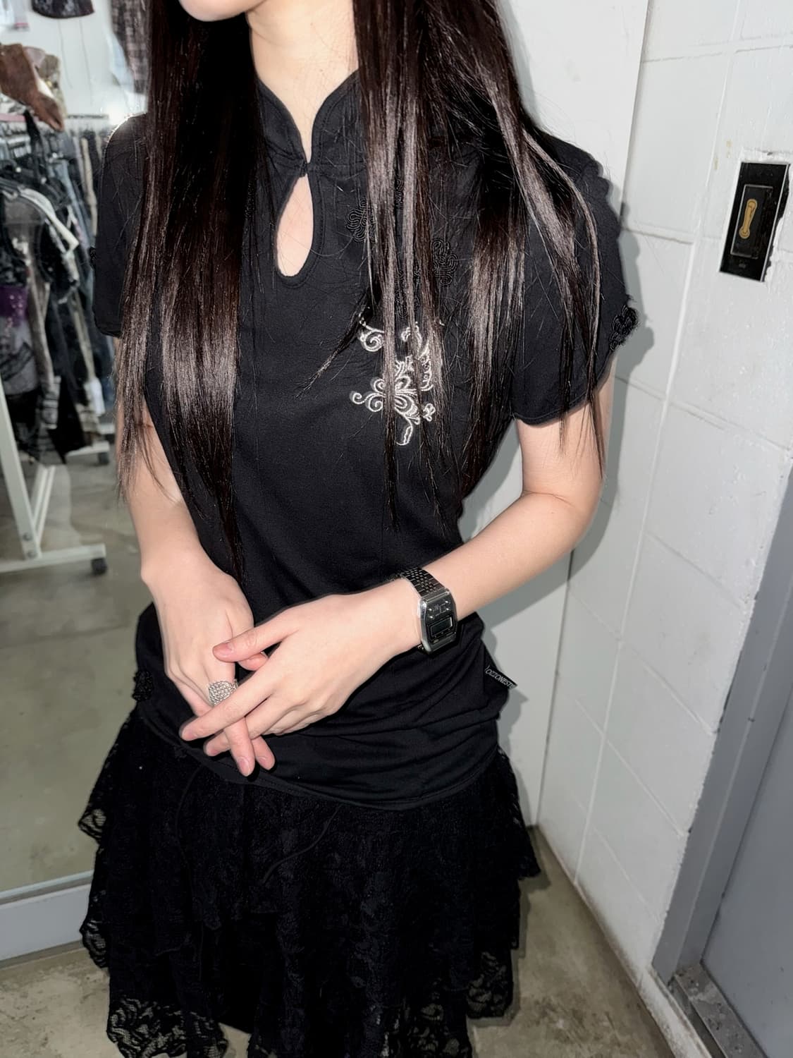 오즈온 오리엔탈 치파오 탑 상품이미지3