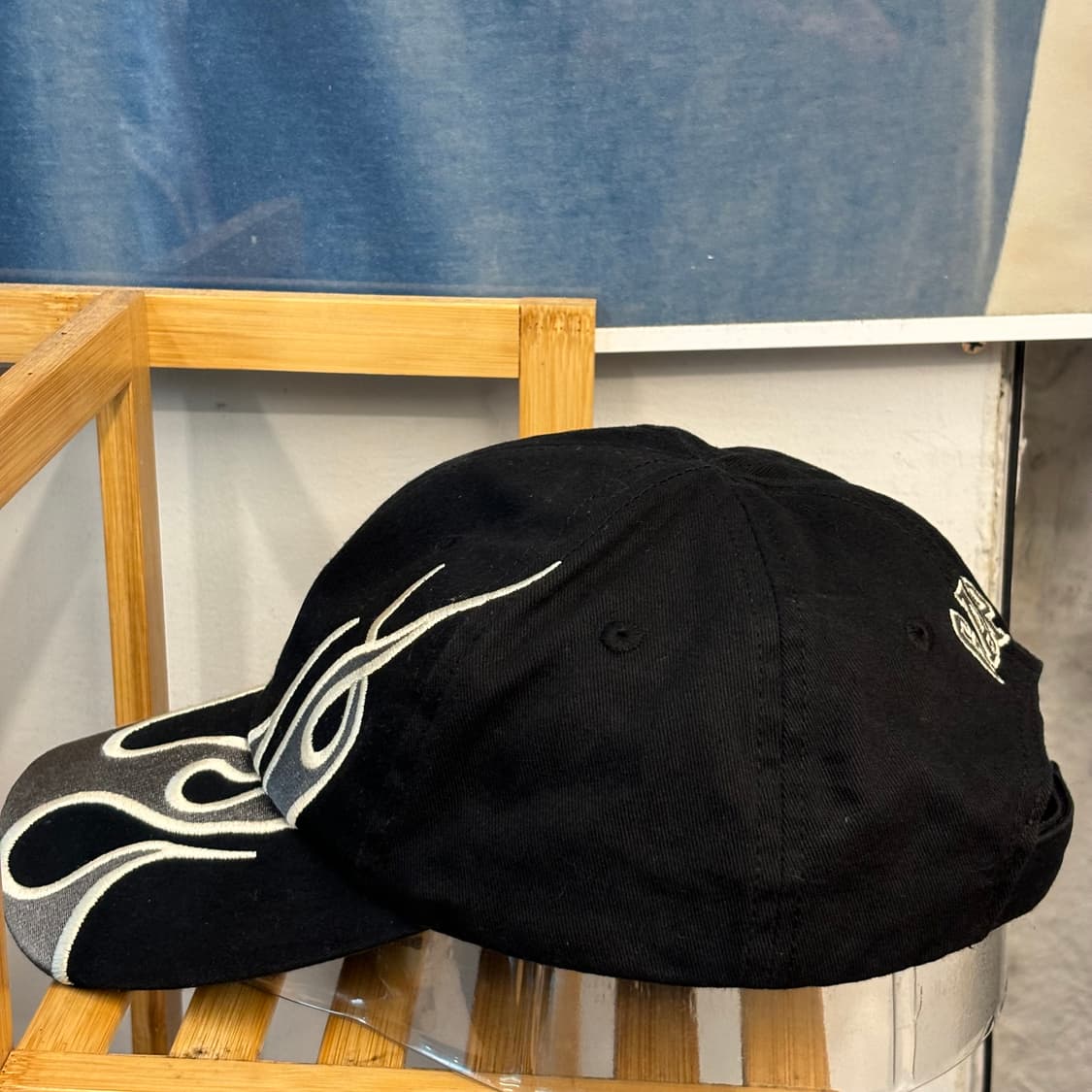 이지 갭 발렌시아가 플레임 블랙 볼캡 OS 상품이미지3