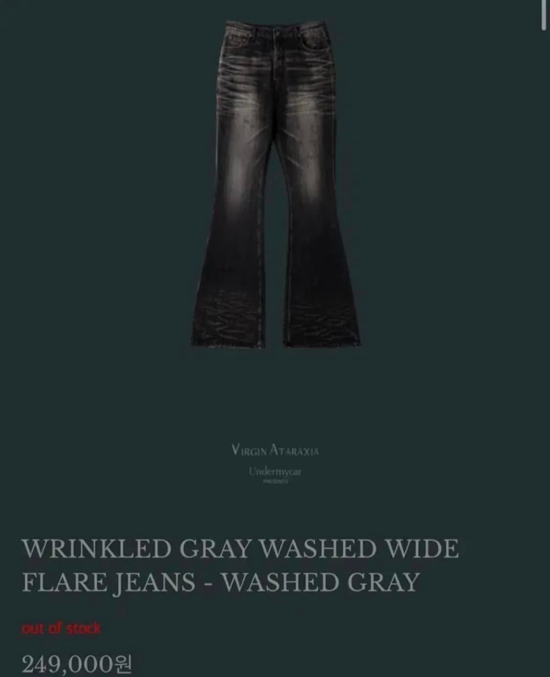 언더마이카 플레어진 상품이미지1