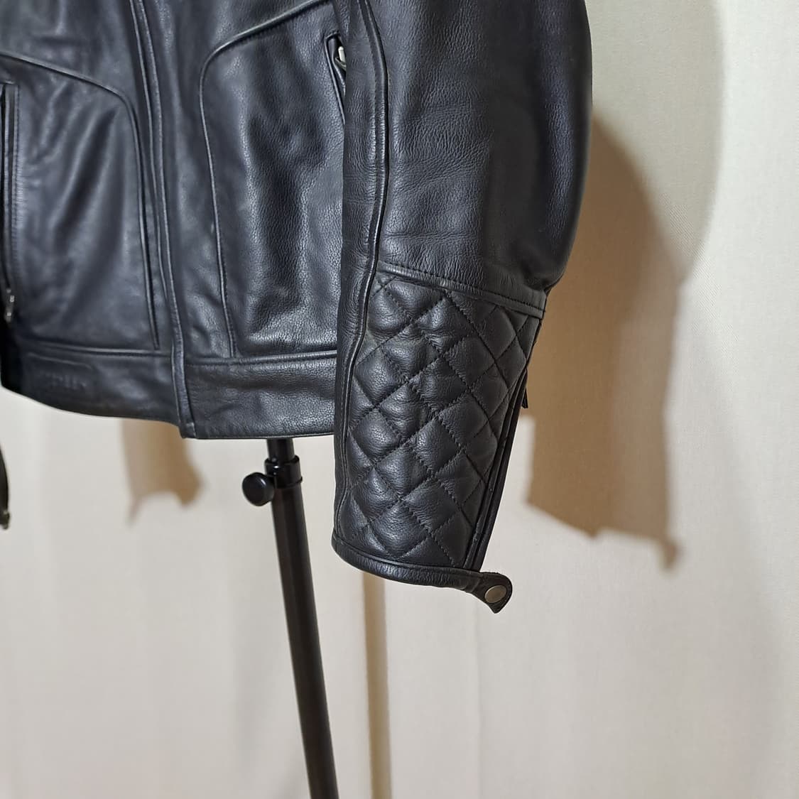 (택포) 보고토 바이커 가죽자켓 46 B253 상품이미지4