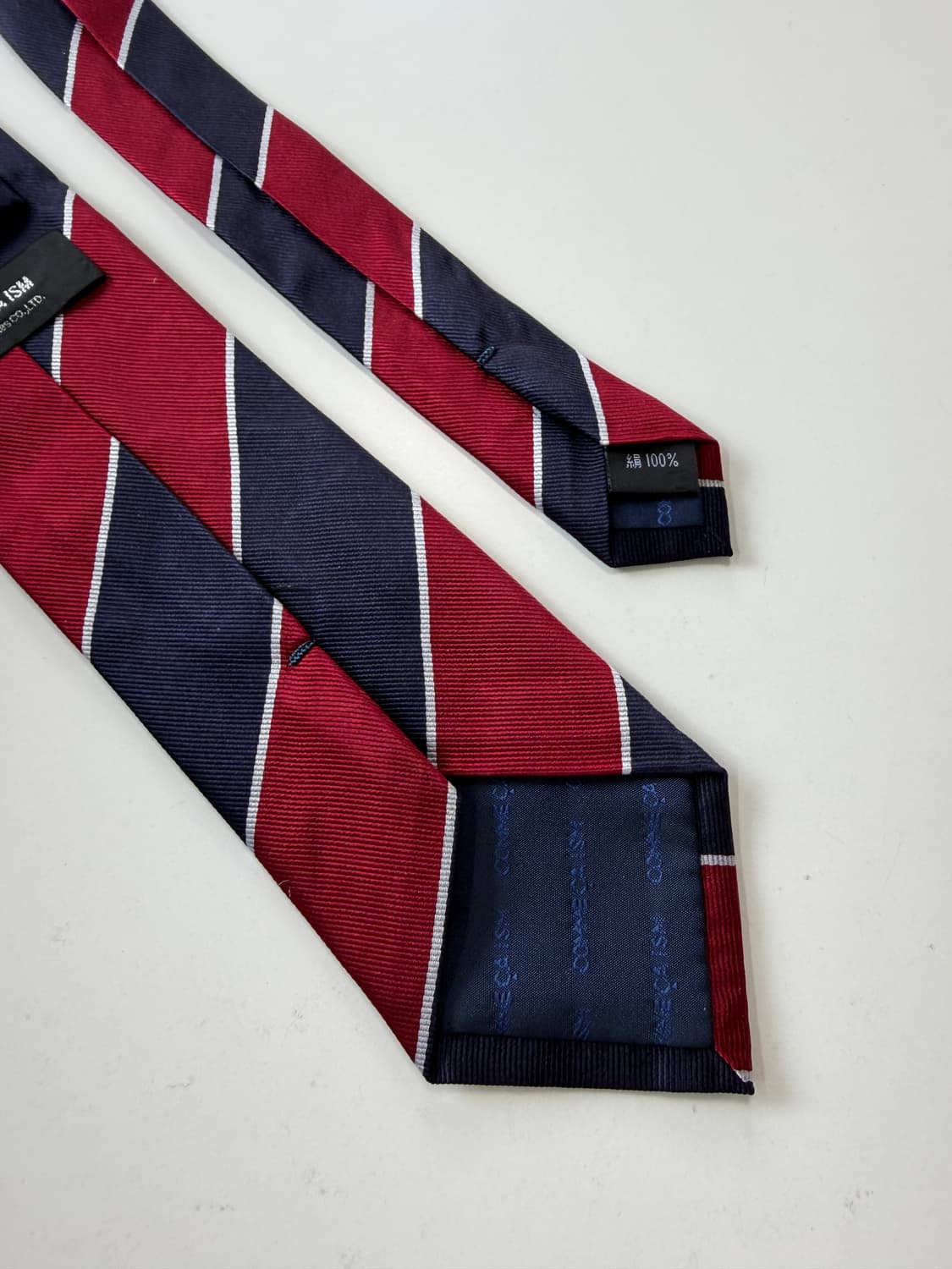 꼼사이즘 (comme ca ism) 실크 넥타이 8cm 상품이미지5