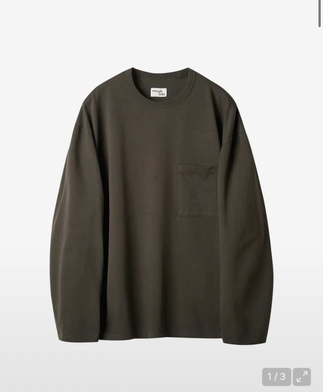 러프사이드 Primary Long Sleeve (Brown/3) 상품이미지1