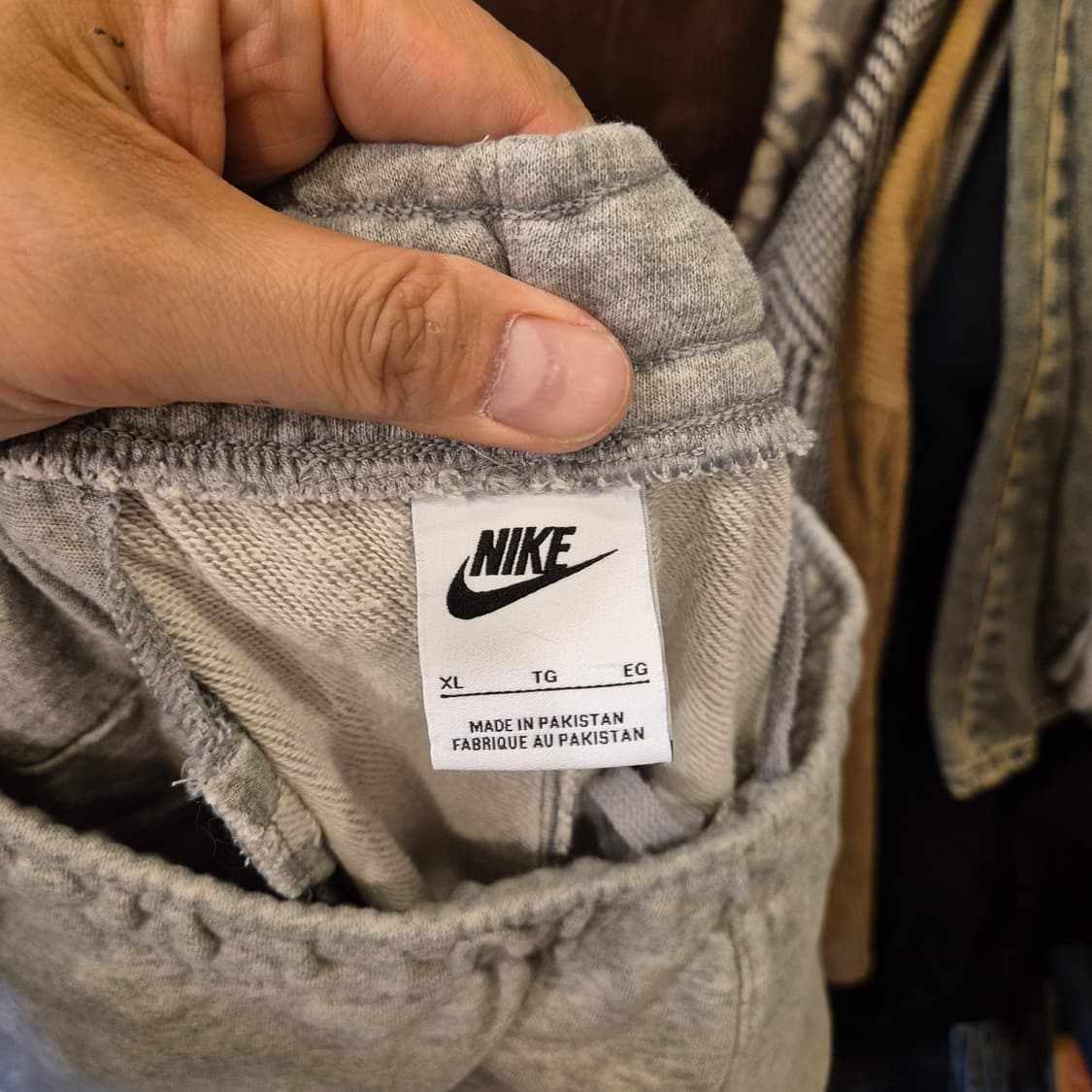 32~34인치 나이키 그레이 조거트레이닝팬츠  상품이미지3