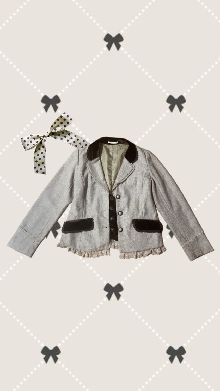 엑시즈팜 로맨틱 클래식 레트로 자켓 상품이미지1