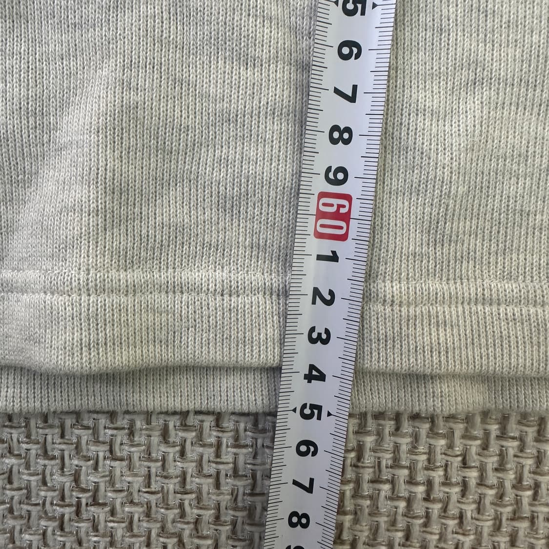 95 헤지스 스트라이프 반집업 니트 0414D 상품이미지8