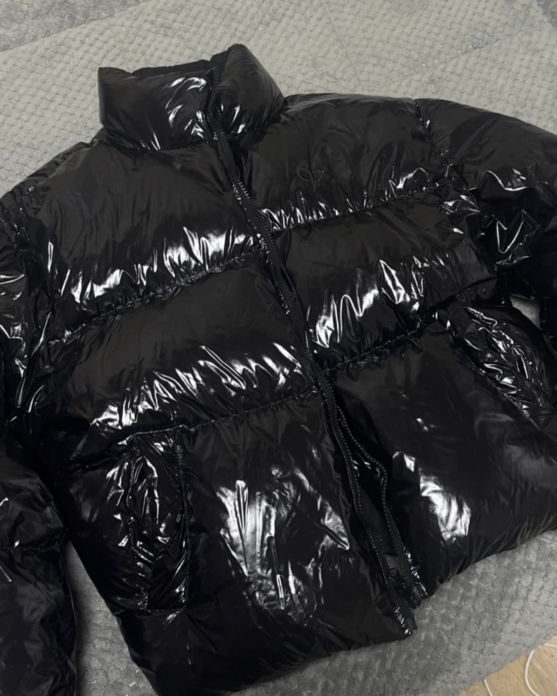 노매뉴얼 유광 패딩 상품이미지5