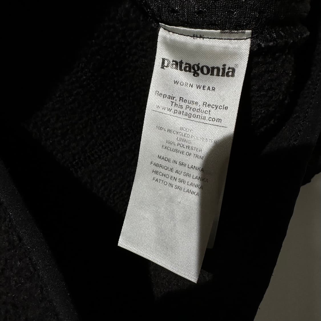 파타고니아 레트로 파일 플리스 자켓 블랙 상품이미지6