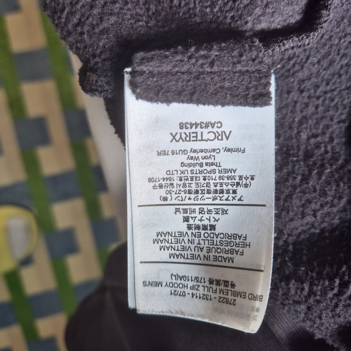 아크테릭스 후드 집업 라지 상품이미지3