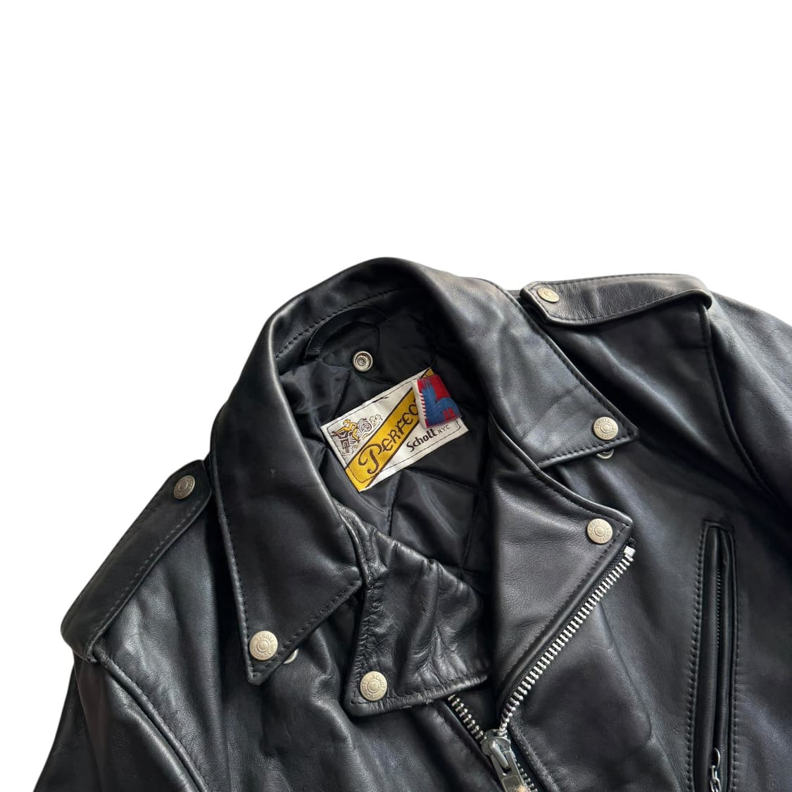 [95~100] Schott 퍼펙토 618 레더 자켓 상품이미지3