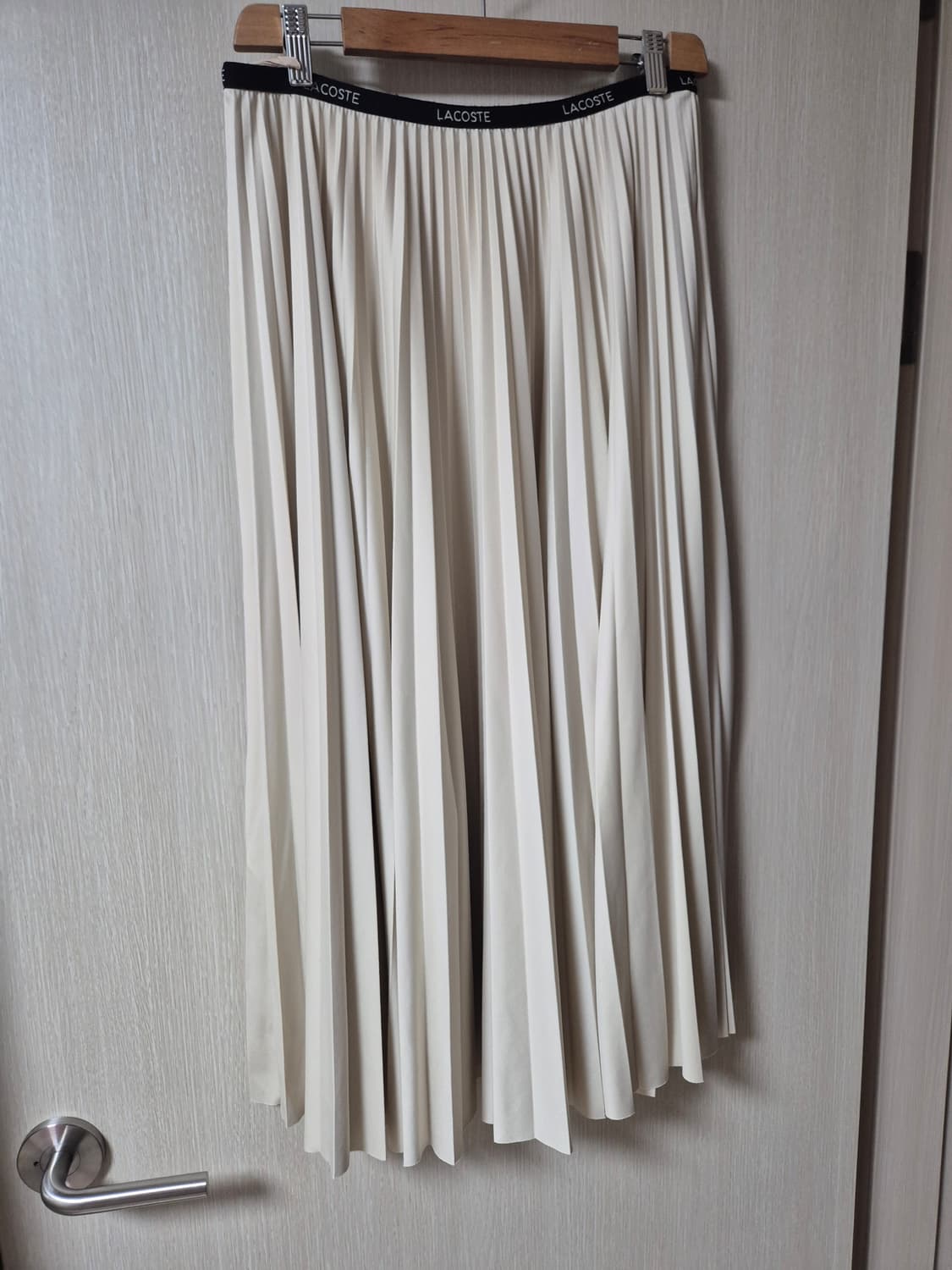 라코스테 플리츠 스커트  라지 밴딩스커트 에이라인 상품이미지2
