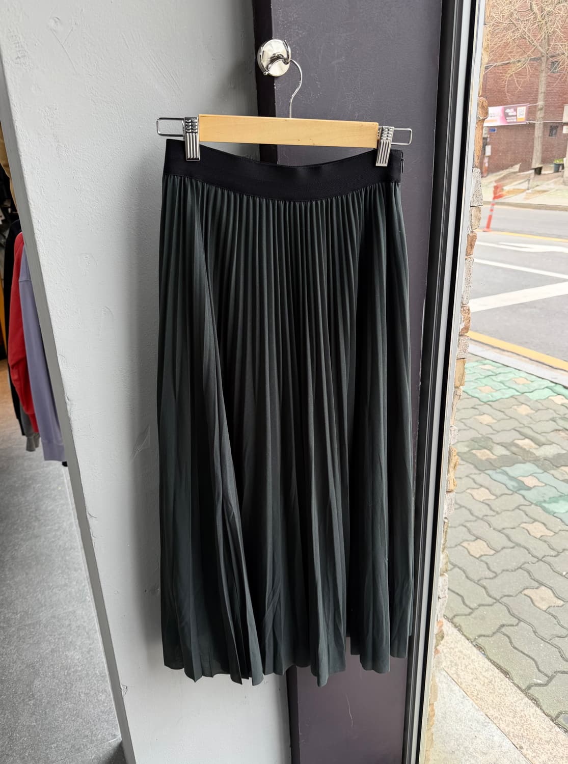 61/ 랑방 컬렉션 플리츠 롱 스커트 상품이미지2