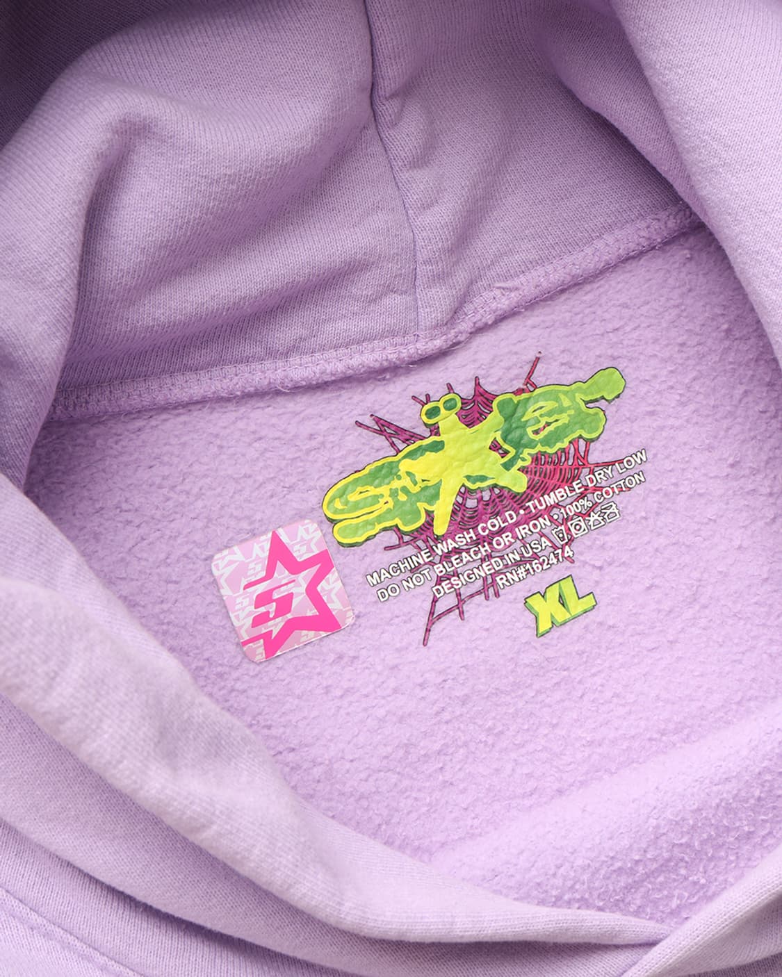 스파이더 SP5DER Acai Hoodie Purple 상품이미지8