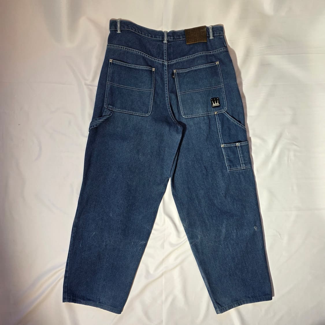 [36]90s damani dada 다마니 다다 더블니 카펜터 데님팬츠 상품이미지5