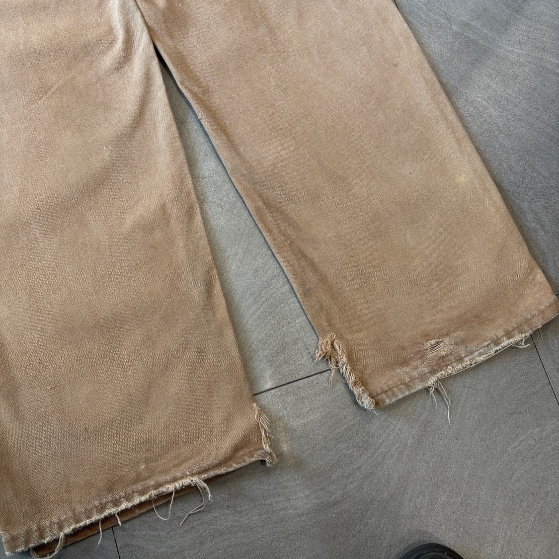 칼하트 미국 생산 오리지널 브라운 카펜터 팬츠  상품이미지5