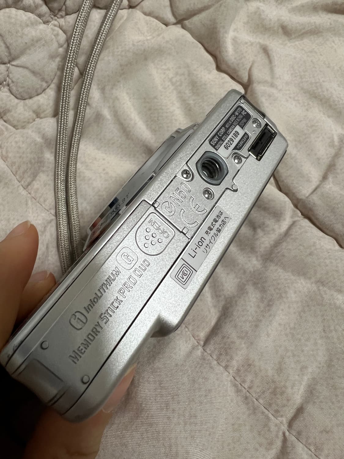 소니 사이버샷 dsc-w170(빈티지디카) 상품이미지5