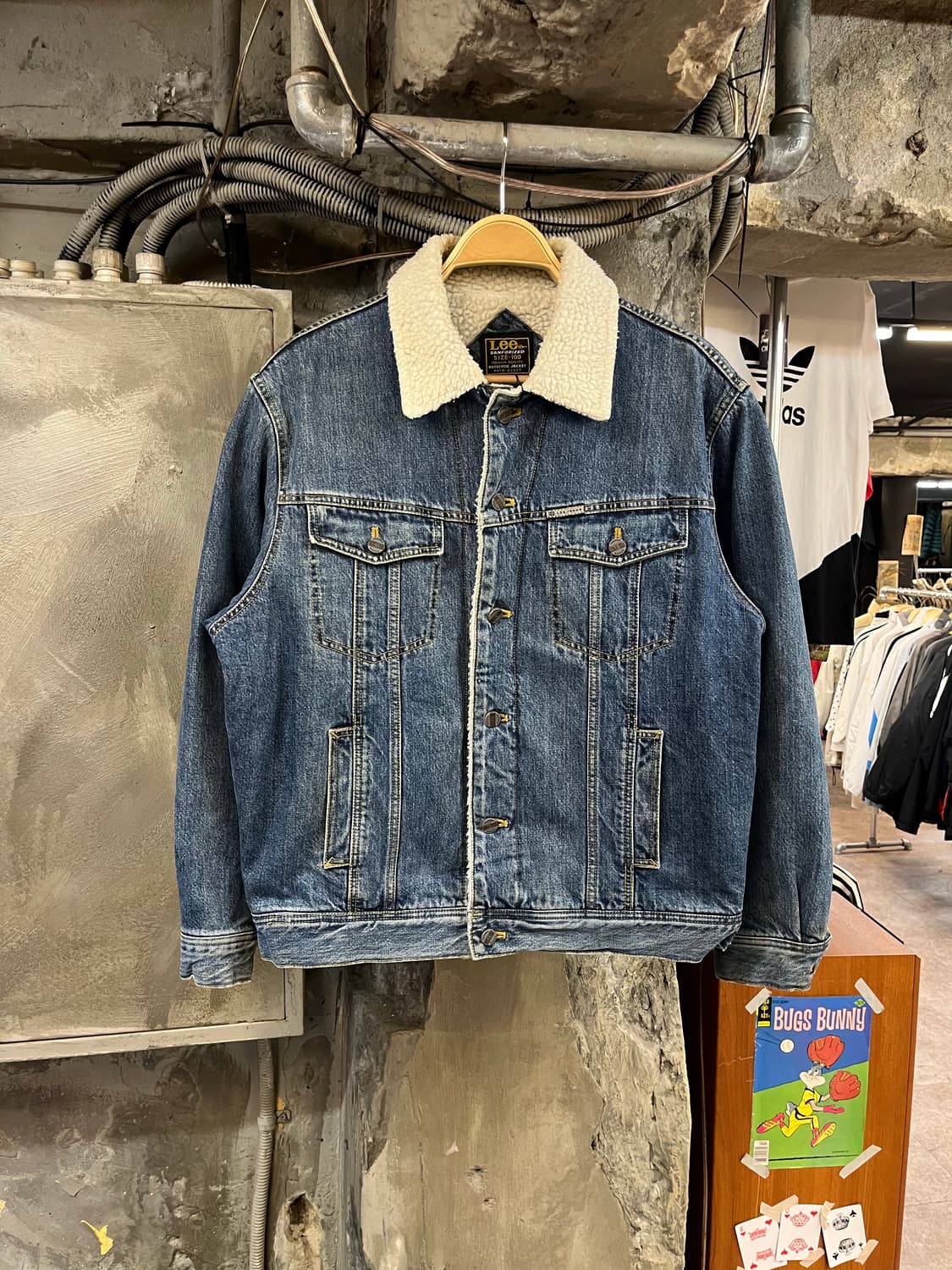 리 양털 데님 자켓 100 #csz1850 상품이미지1