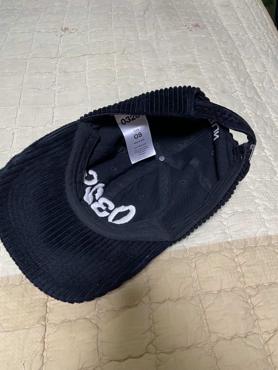 032c 글리치 로고 볼캡 상품이미지2