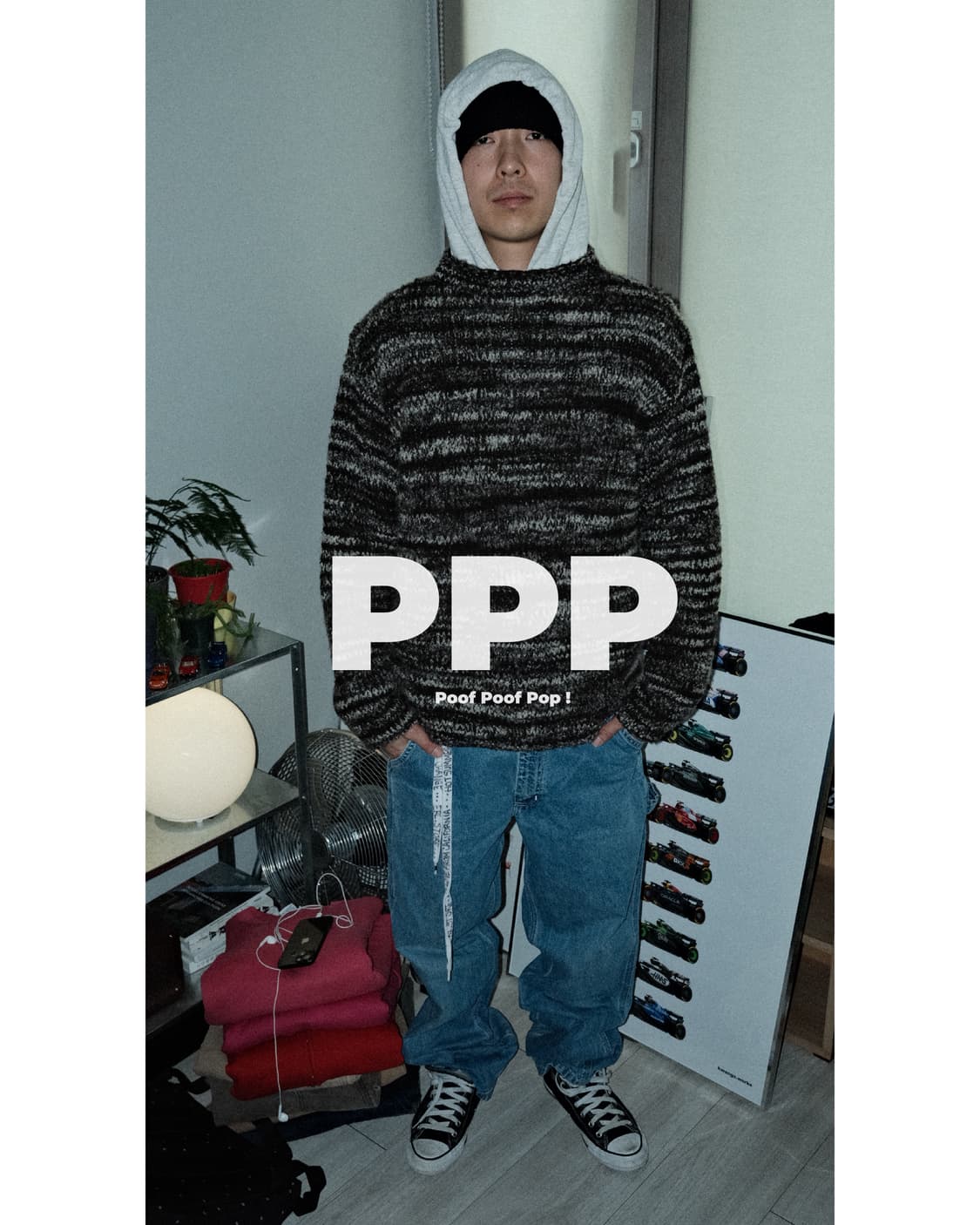 00s Italy made HUGO BOSS Wool Blend Knit 상품이미지1