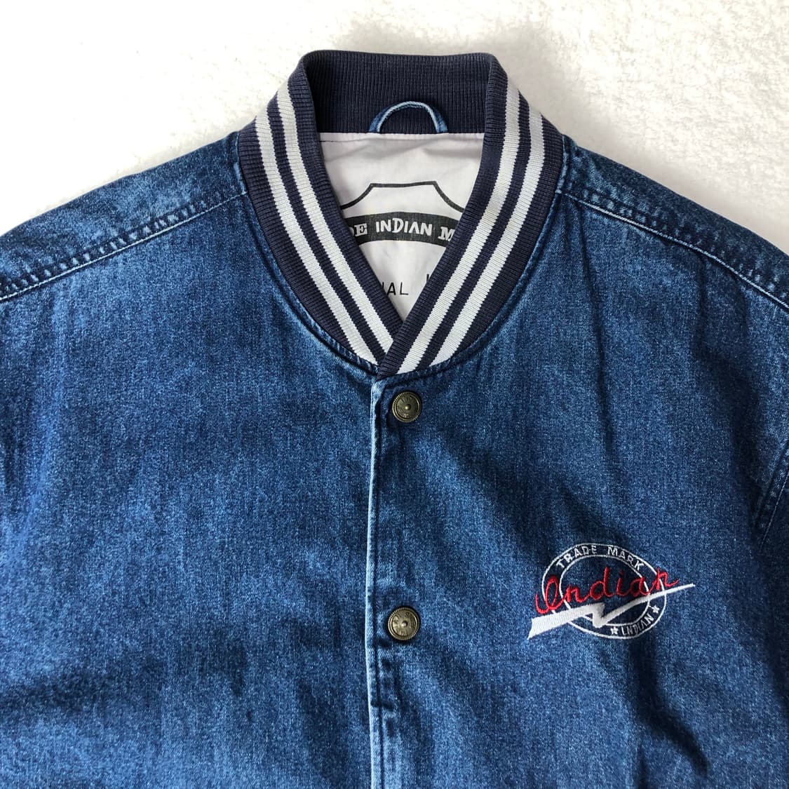 빈티지 데님 봄버자켓  상품이미지4