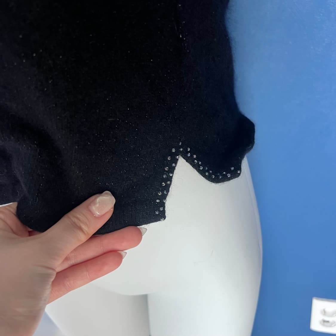 빈티지 비즈 니트 상품이미지4