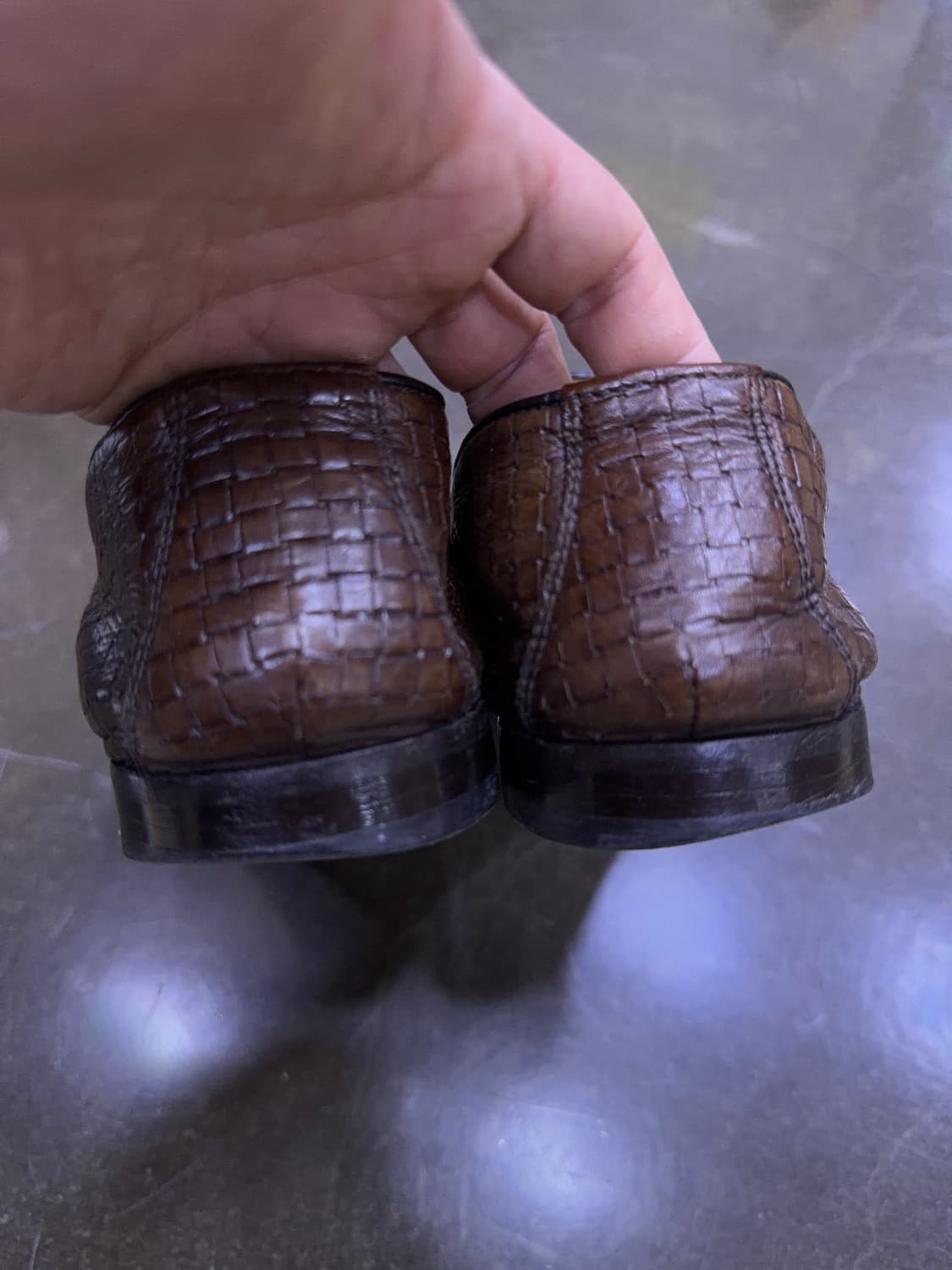 듀칼스 우브 태슬로퍼 빈티지 클래식 브라운 컬러 42 상품이미지6