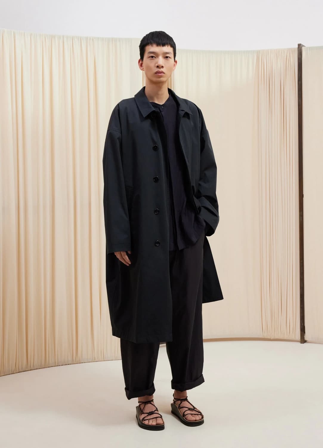 [M] 르메르 오버코트 제트블랙 상품이미지2