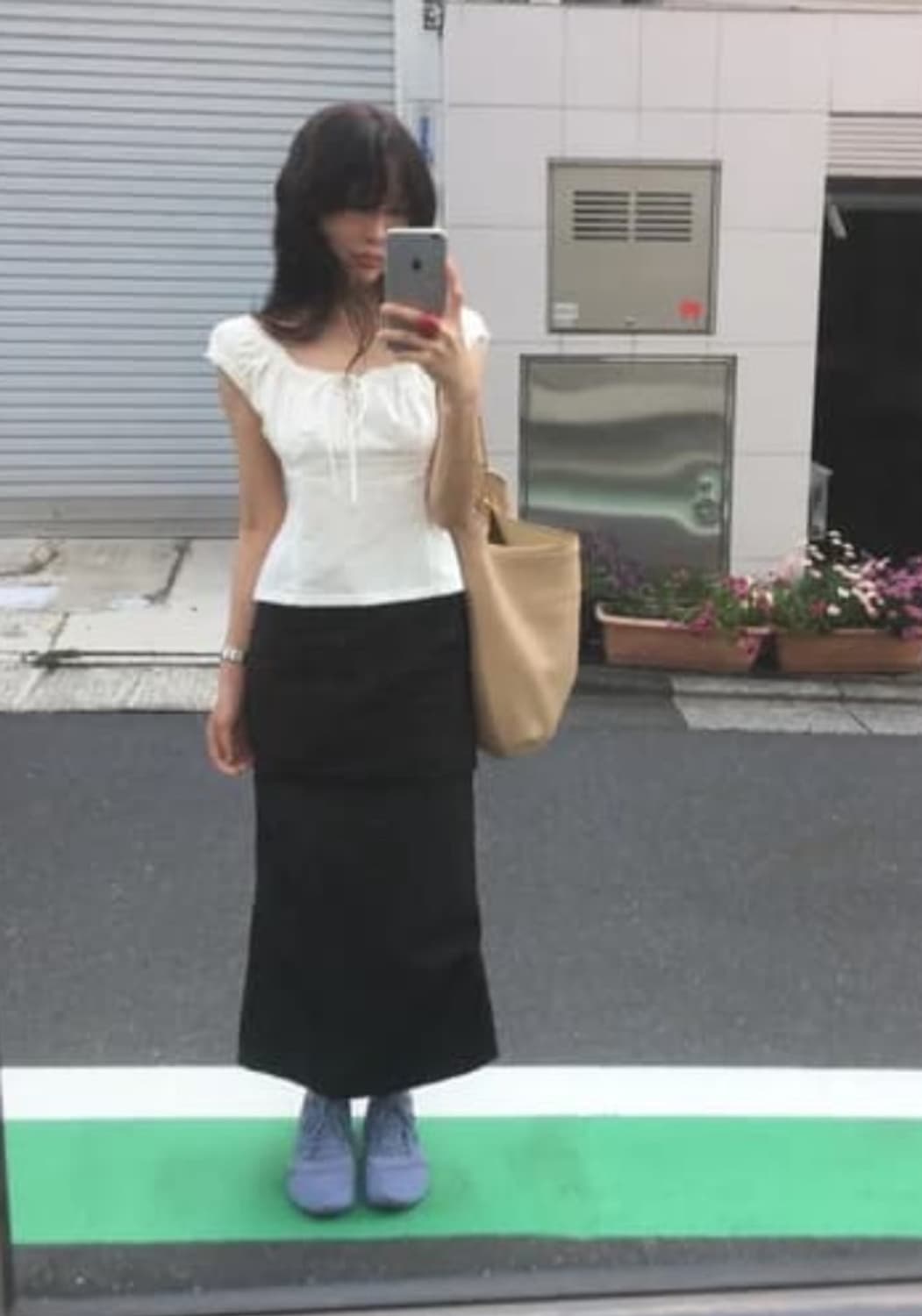 메이비베이비 스커트 블랙 상품이미지1