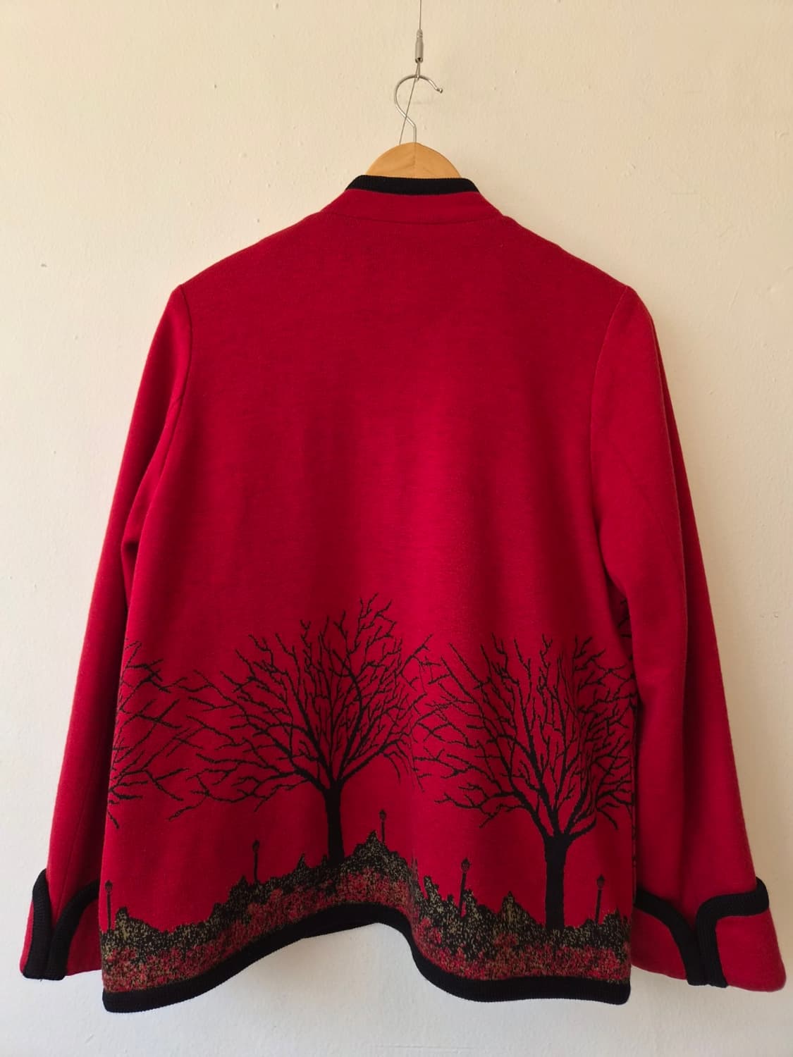 LALA 일본 여성 차이나넥울가디건 11R사이즈 상품이미지3