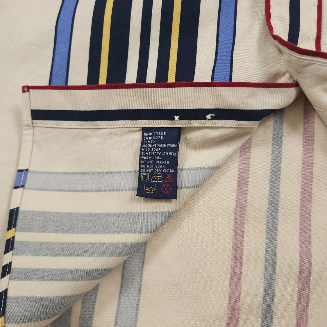 2XL(110) 타미 힐피거 코튼 월계관 셔츠 상품이미지5