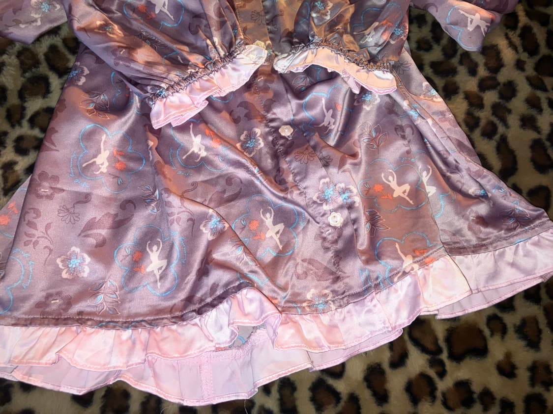 jpn 발레리나 새틴 블라우스 상품이미지4