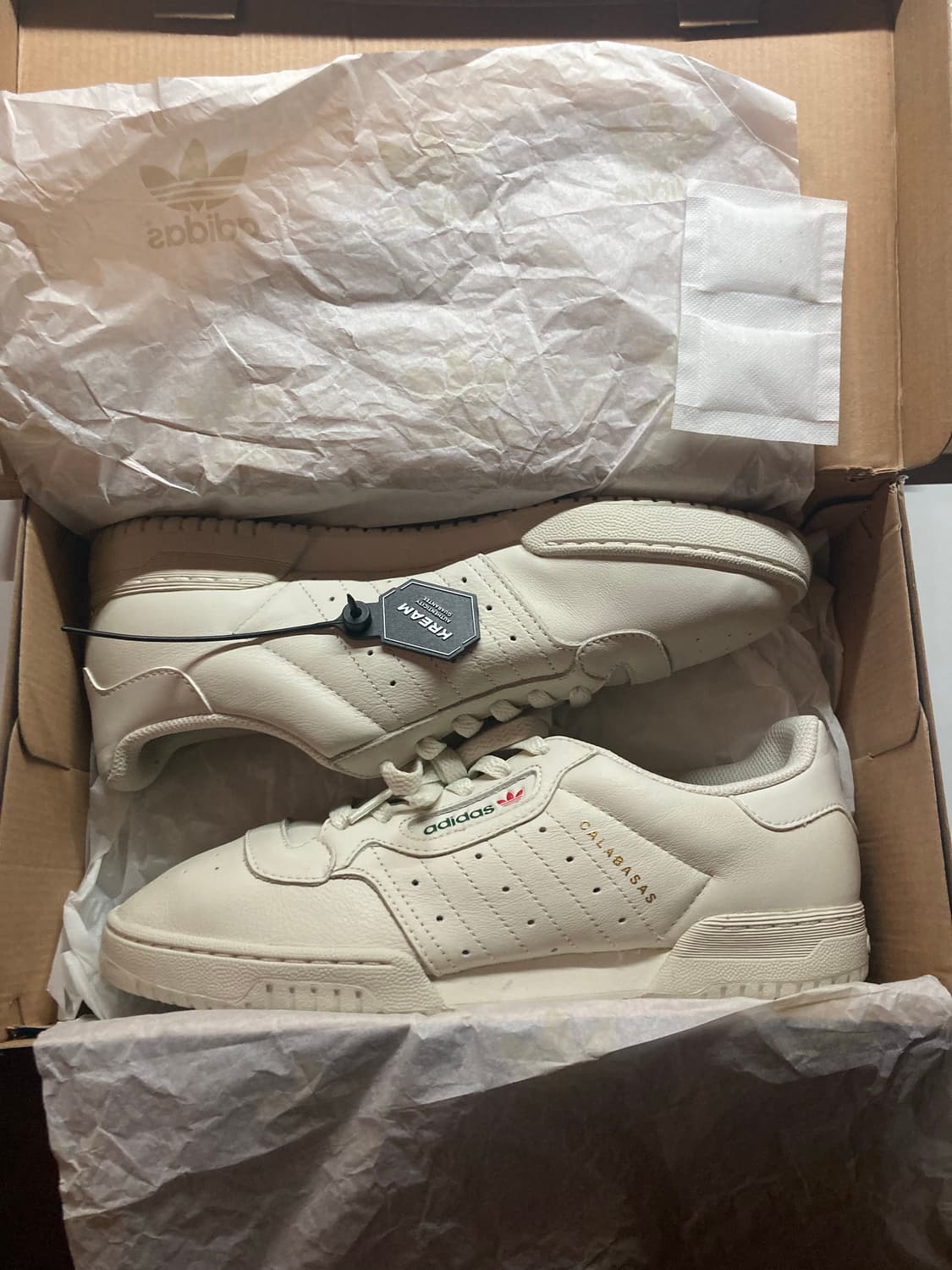 270 이지 칼라바사스 파워페이즈 og 화이트 초판  상품이미지3