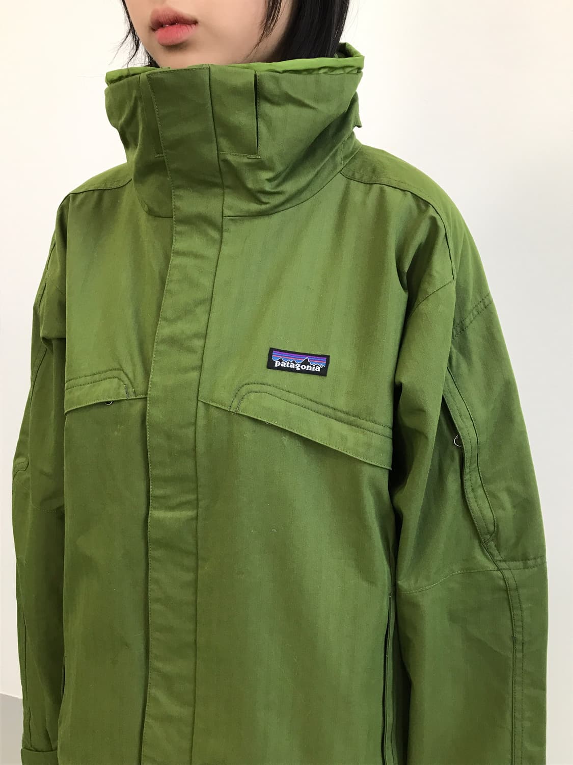 Patagonia Green Hooded Softshell Jacket 상품이미지2