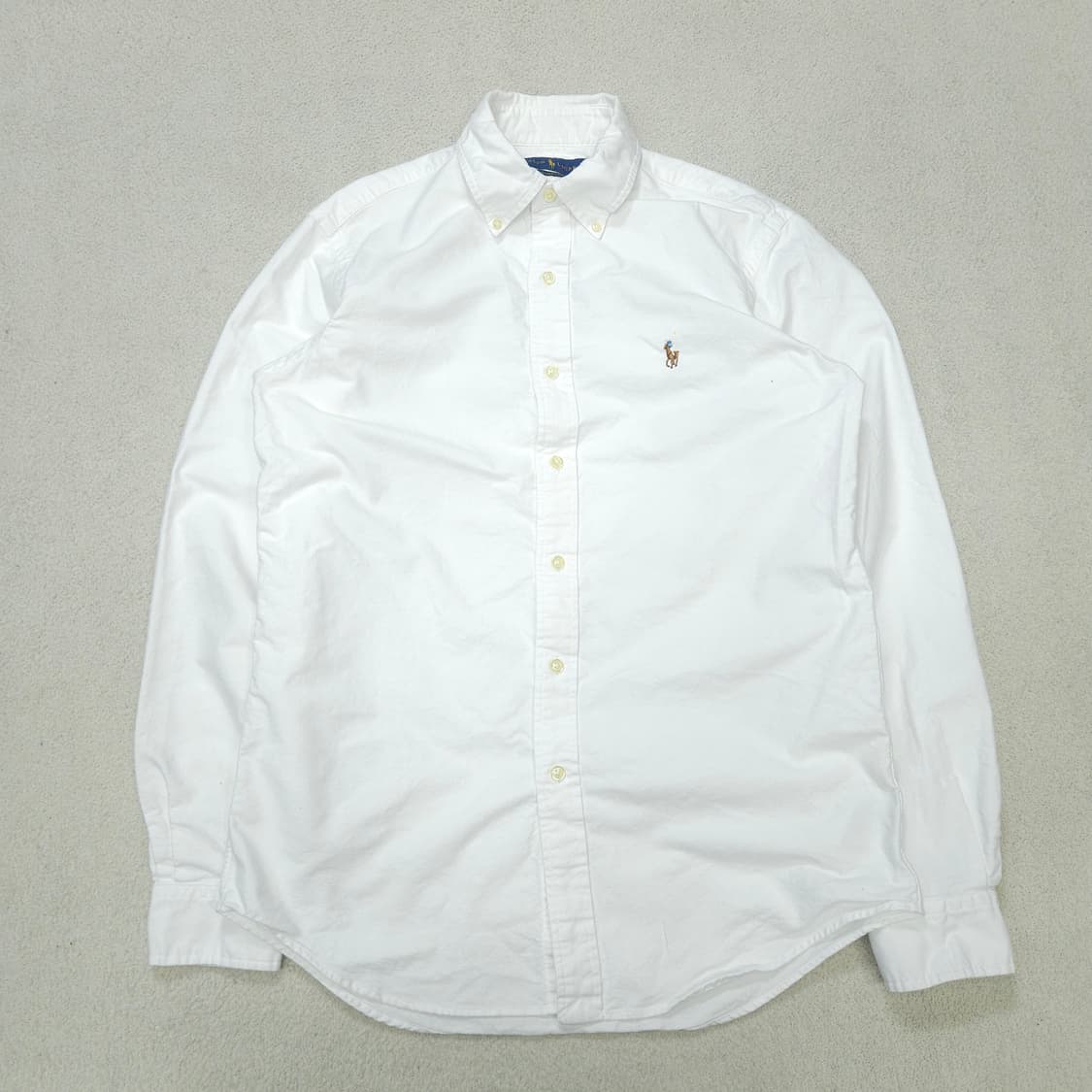 폴로 랄프 로렌 신형 화이트 옥스포드 셔츠 S 클래식핏 상품이미지1