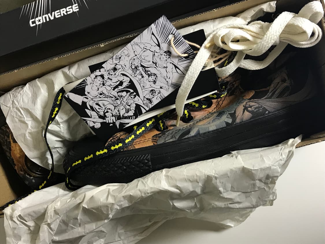 DC코믹스 배트맨 콜라보 컨버스 상품이미지2