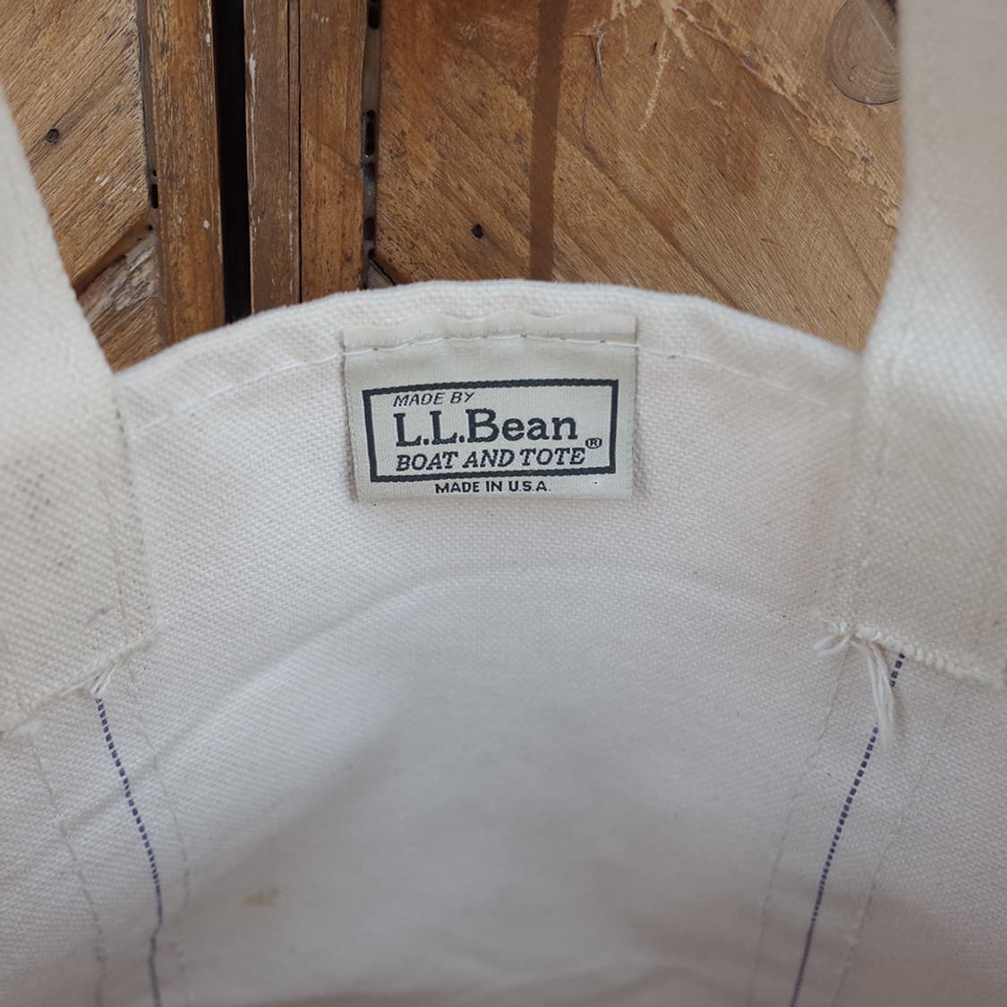 90’s L.L.Bean Boat and Tote Bag (S) 상품이미지10