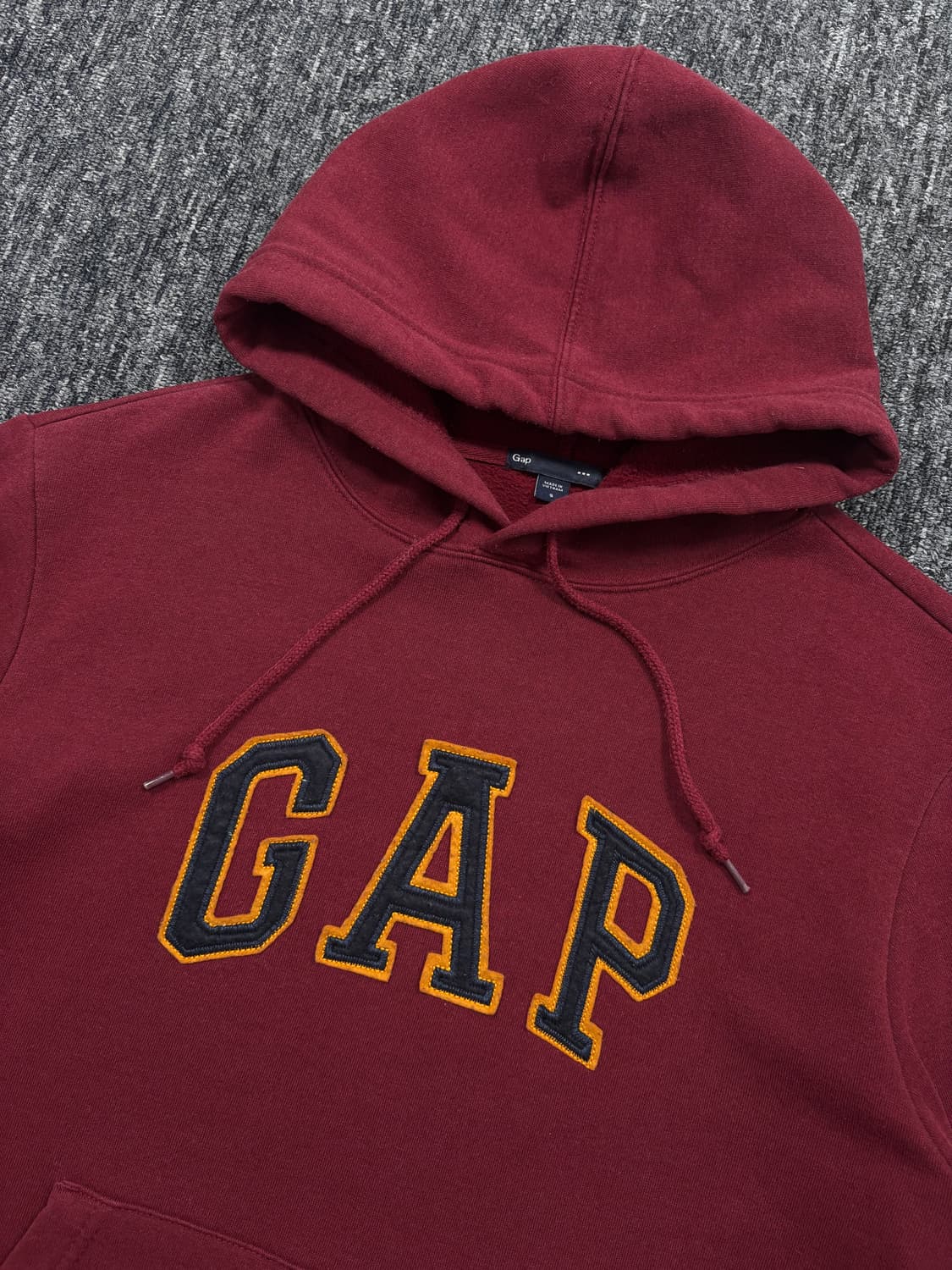 갭 버건디 후드티 상품이미지4