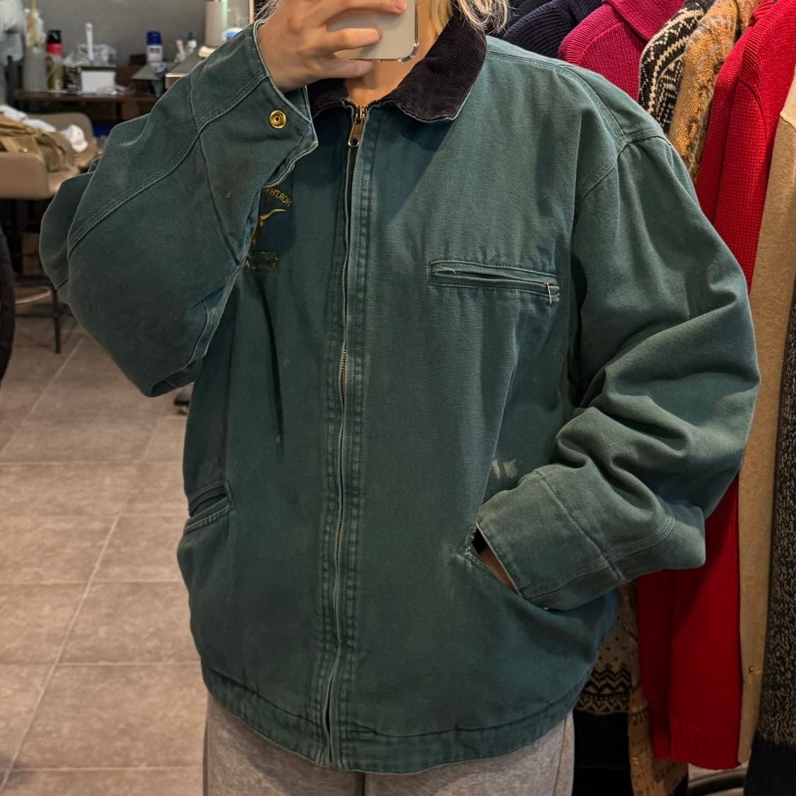 [NO.9] VTG 카라 워크자켓 상품이미지4