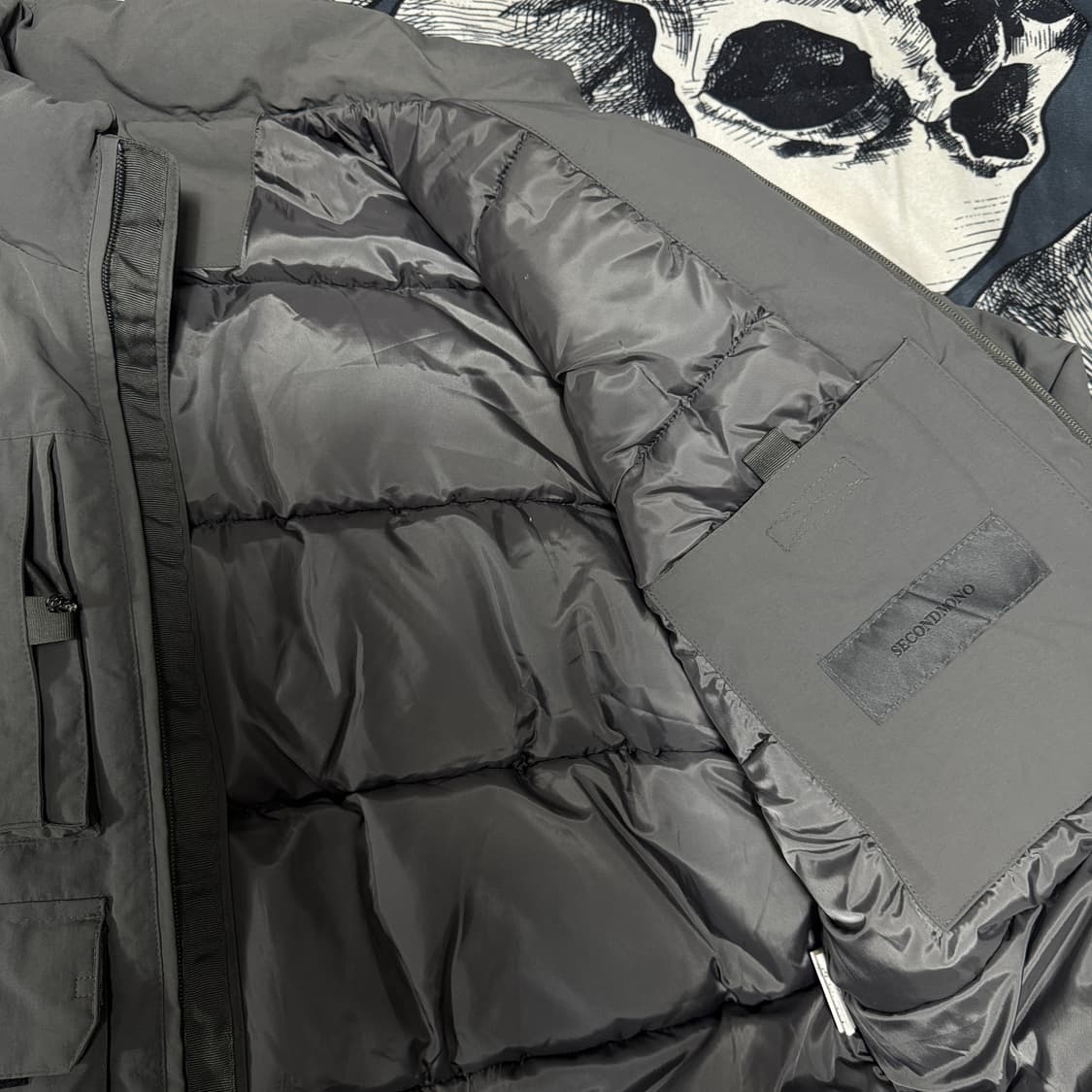 세컨드모노 포켓 패딩 점퍼 S사이즈  상품이미지2