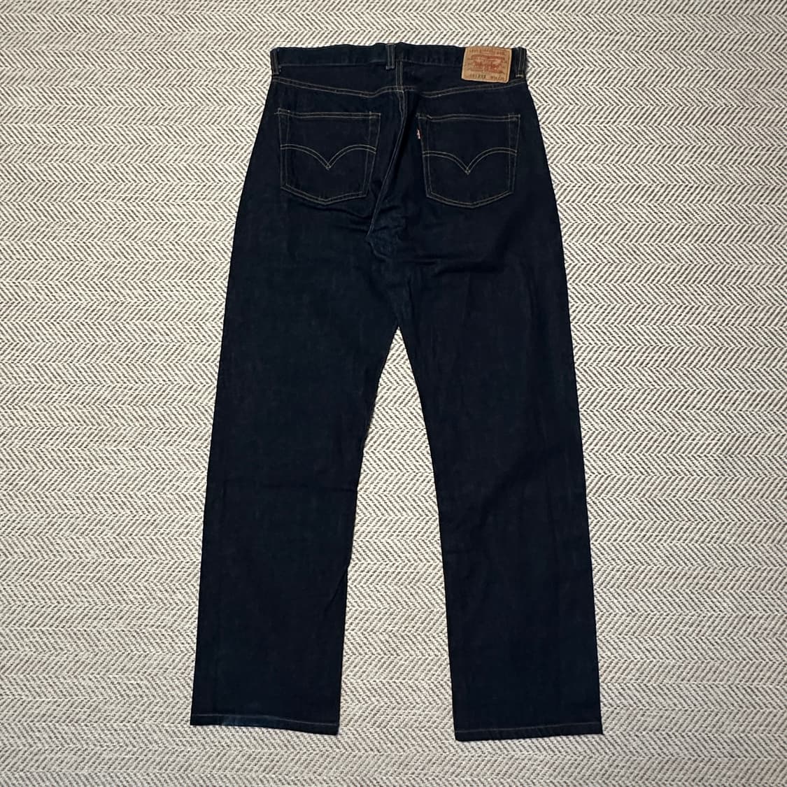 LEVI'S 551ZXX 90's usa made big e denim 상품이미지2