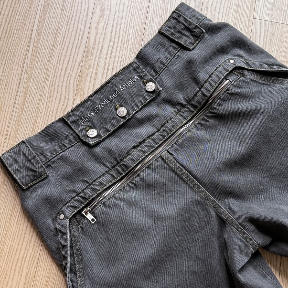 플라스틱프로덕트 H-ZIP POCKET PANTS (ASPHALT) 상품이미지7