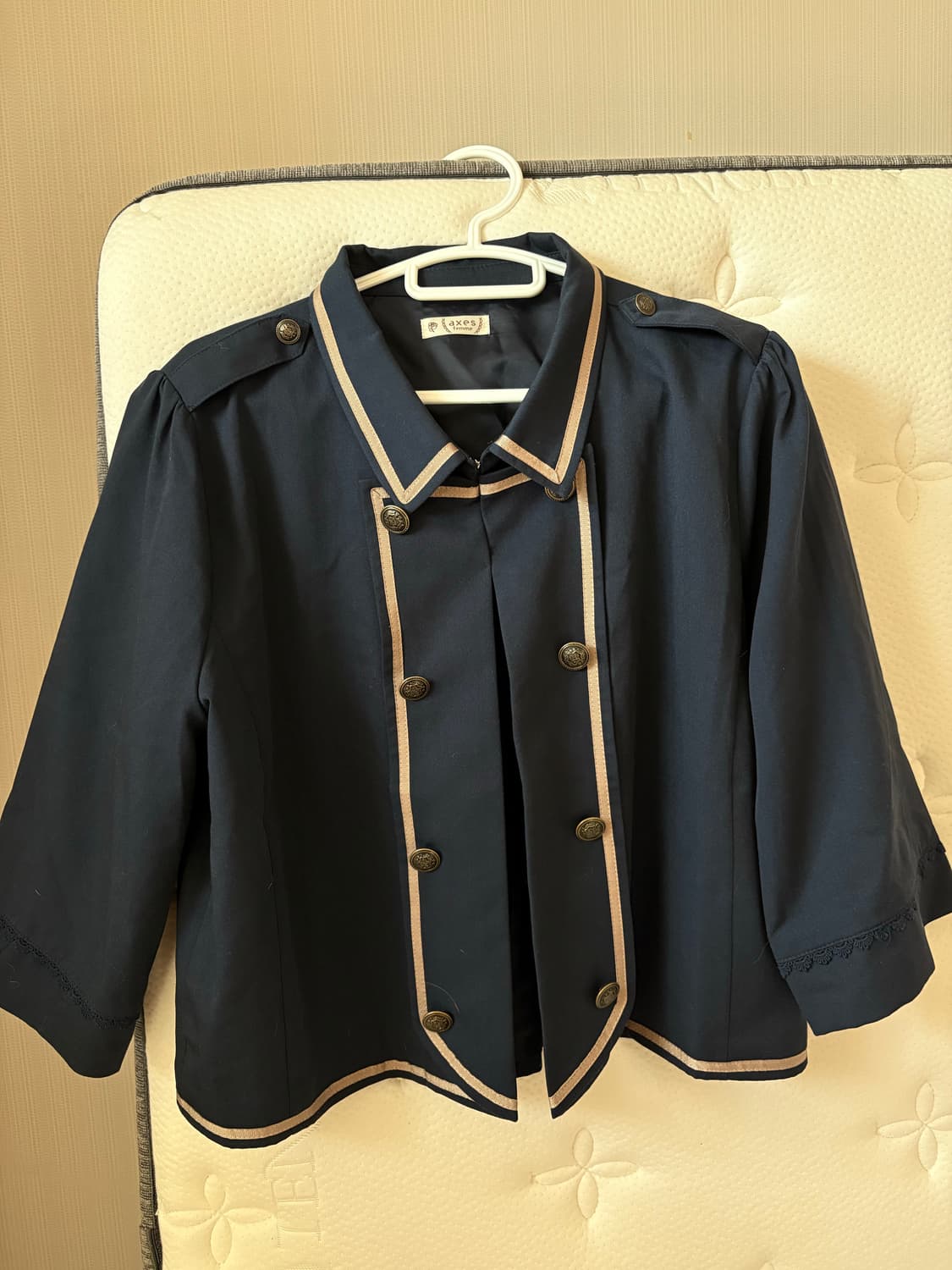 엑시즈팜 견장 모리 반크롭자켓 상품이미지1